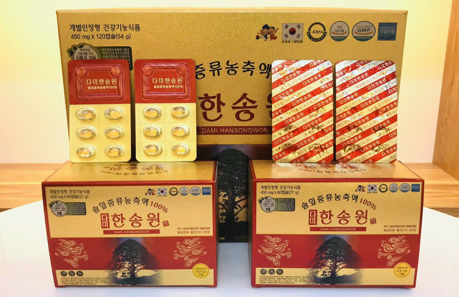 Tinh dầu thông đỏ Dami hansongwon được biết đến như một loại dược liệu quý cho sức khỏe Tinh dầu thông đỏ Dami hansongwon được biết đến như một loại dược liệu quý cho sức khỏe
