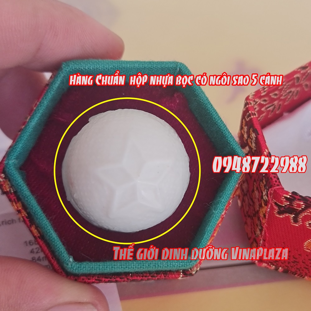 Hàng chuẩn khi bóc lớp nến bảo về sẽ thấy hình ngôi sao 5 cánh Hàng chuẩn khi bóc lớp nến bảo về sẽ thấy hình ngôi sao 5 cánh