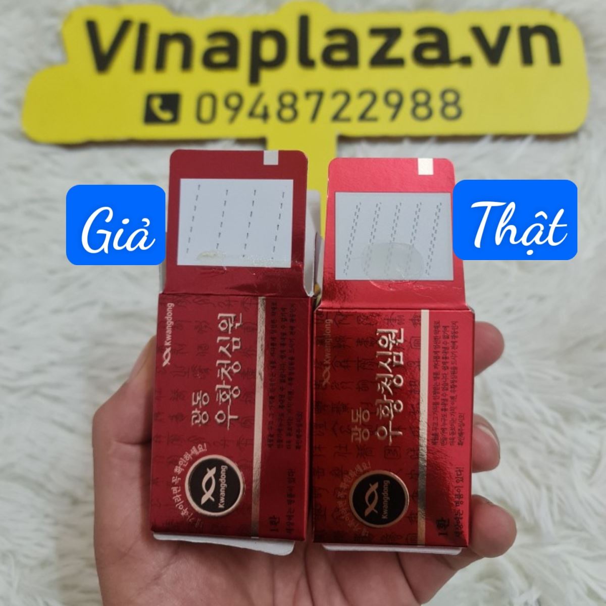 Chú ý quan sát để thấy được đặc điểm hàng Giả đang bán tràn lan trên thị trường