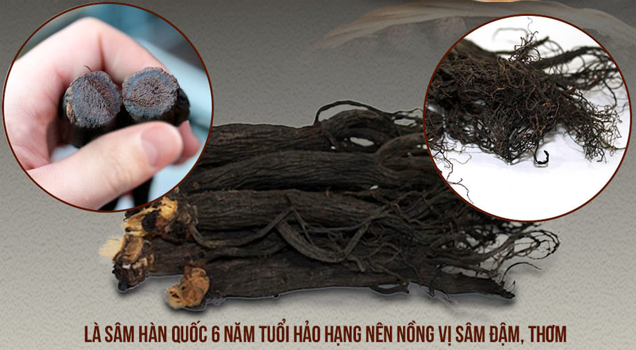 Sâm đen sẽ được chiết xuất và cô đặc thành cao hắc sâm loại sản phẩm thượng thượng hạng từ nhân sâm