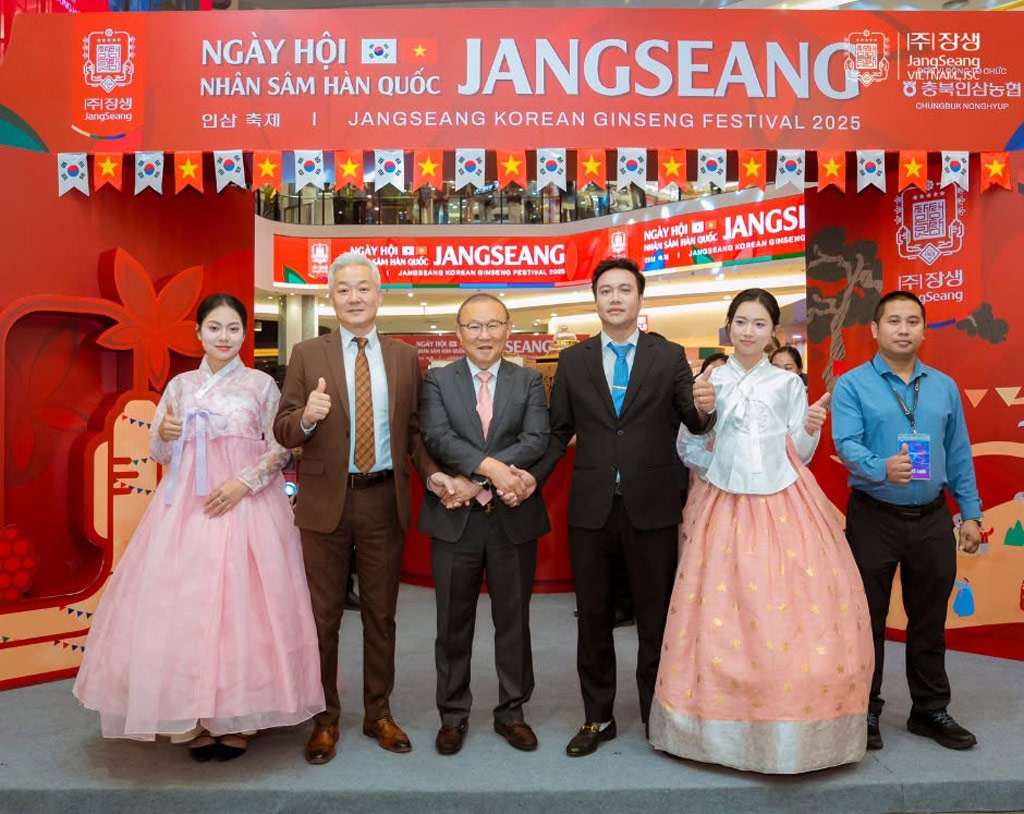 Ngày hội nhân sâm Hàn Quốc với thương hiệu JangSeang